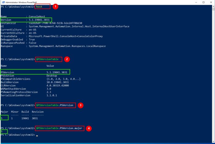 How-to: Connect to Exchange Online PowerShell | Step-by-Step 1 How-to: Connect to Exchange Online PowerShell | Step-by-Step | Check Powershell version
