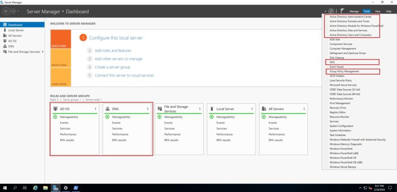 How-to: Install Active Directory Domain Services (AD DS) with a New Forest | PowerShell 12 How-to: Install Active Directory Domain Services (AD DS) with a New Forest | PowerShell | Features Added01