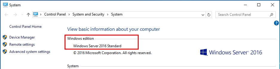 How-to: Upgrade Windows Server 2016 to Windows Server 2019/2022 | Best Practices 2 How-to: Upgrade Windows Server 2016 to Windows Server 2019/2022 | Best Practices | System Properties on your server 2016