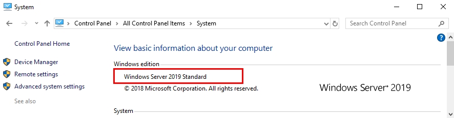 How-to: Upgrade Windows Server 2016 to Windows Server 2019/2022 | Best Practices 13 How-to: Upgrade Windows Server 2016 to Windows Server 2019/2022 | Best Practices | System Properties server 2019