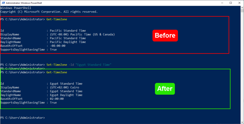 How-to: Install Active Directory Domain Services (AD DS) with a New Forest | PowerShell | Time Zone