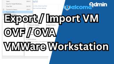 Export/Import VM OVF/OVA | VMWare Workstation | ExportImport VM OVFOVA VMWare WorkstationF