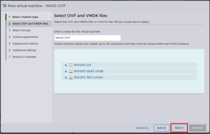Best ways to move VM from VMware Workstation to ESXI 3 Best ways to move VM from VMware Workstation to ESXI | Importing the OVF ESXi 03