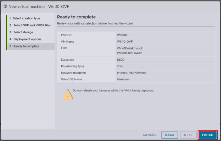 Best ways to move VM from VMware Workstation to ESXI 6 Best ways to move VM from VMware Workstation to ESXI | Importing the OVF ESXi 06